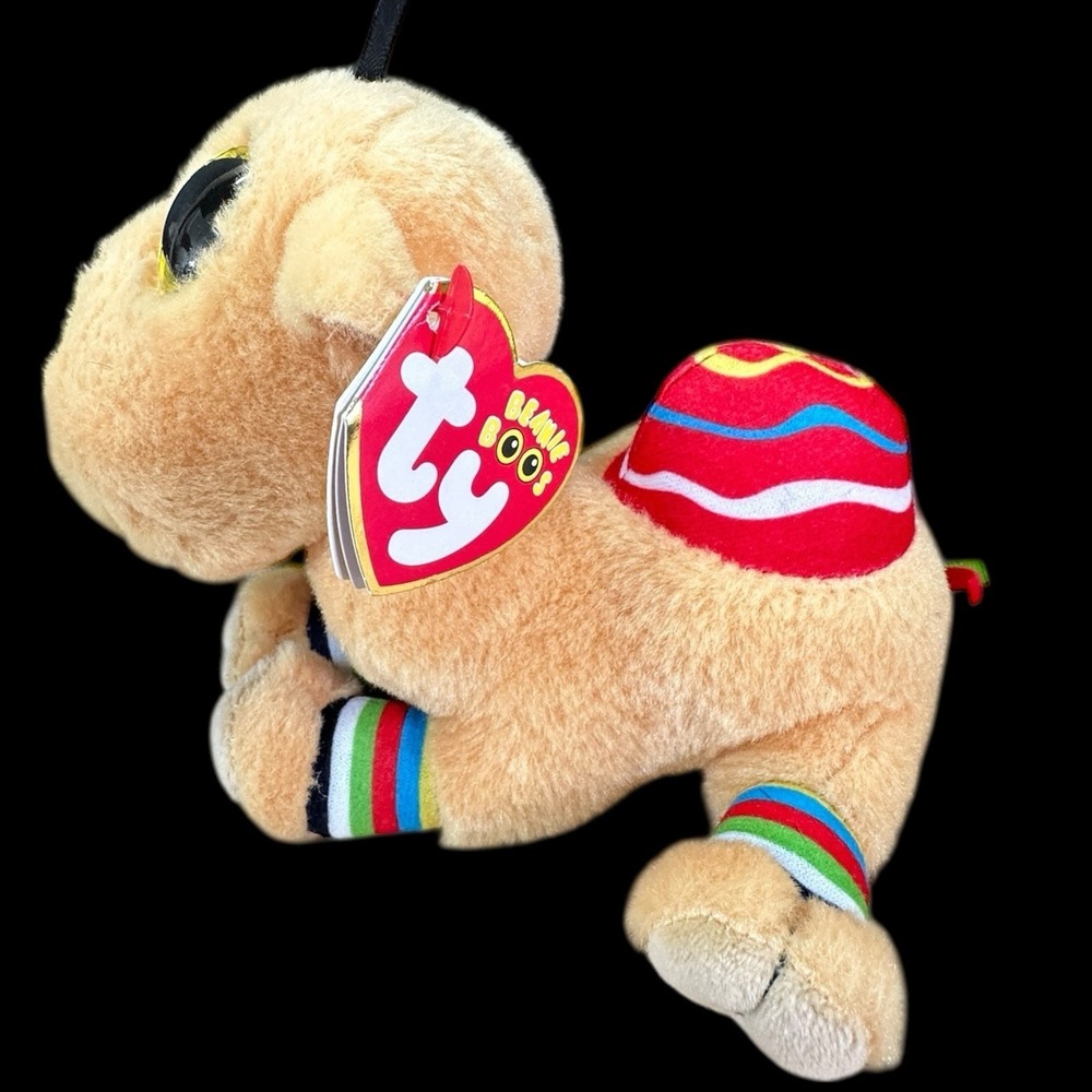 Beanie Boos JAMAL the Camel TY‎ Glitter Eyes 6" inch with Tags
